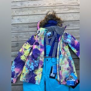 NWT Gsou Snow Jacket and pants set